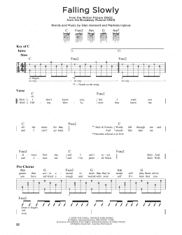 page one of Falling Slowly (from Once) (Guitar Lead Sheet)