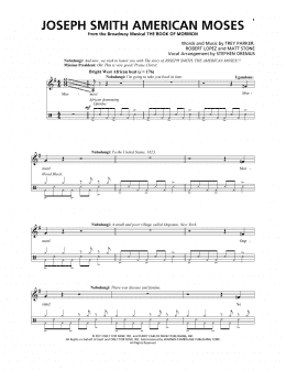 page one of Joseph Smith American Moses (Piano & Vocal)