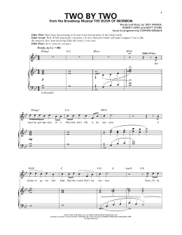page one of Two By Two (Piano & Vocal)