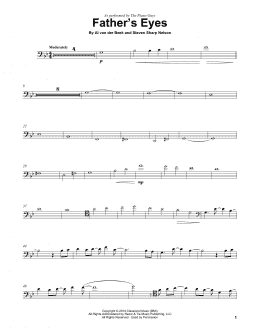 page one of Father's Eyes (Cello Solo)