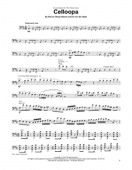 page one of Celloopa (Cello Solo)