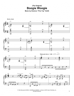 page one of (The Original) Boogie Woogie (Piano Transcription)