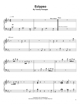 page one of Eclypso (Piano Transcription)