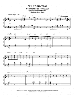 page one of 'Til Tomorrow (Piano Transcription)