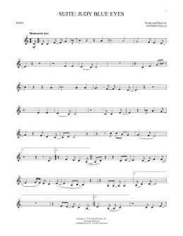 page one of Suite: Judy Blue Eyes (French Horn Solo)