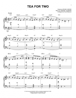 page one of Tea For Two (from No, No, Nanette) (Accordion)
