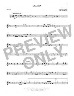 page one of Gloria (Trumpet Solo)