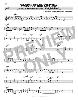 page one of Fascinating Rhythm (Real Book – Melody & Chords)