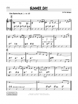 page one of Summer Day (Real Book – Melody & Chords)