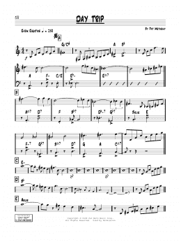 page one of Day Trip (Real Book – Melody & Chords)