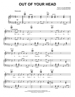 page one of Out Of Your Head (Piano, Vocal & Guitar Chords (Right-Hand Melody))