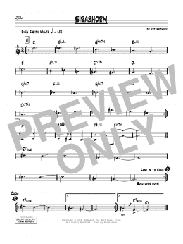 page one of Sirabhorn (Real Book – Melody & Chords)