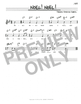 page one of Noel! Noel! (Real Book – Melody, Lyrics & Chords)