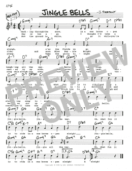 page one of Jingle Bells (Real Book – Melody, Lyrics & Chords)
