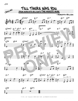 page one of Till There Was You (Real Book – Melody & Chords)