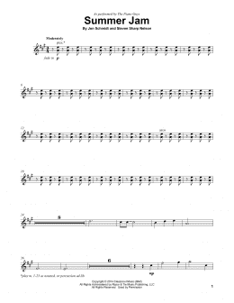 page one of Summer Jam (Violin Solo)