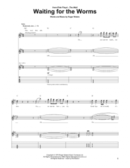 page one of Waiting For The Worms (Guitar Tab)