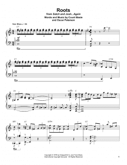 page one of Roots (Piano Transcription)