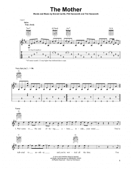 page one of The Mother (Solo Guitar)