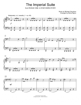 page one of The Imperial Suite (Educational Piano)