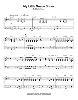 page one of My Little Suede Shoes (Piano Transcription)
