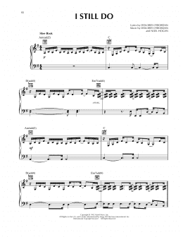 page one of I Still Do (Piano, Vocal & Guitar Chords (Right-Hand Melody))