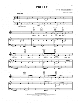 page one of Pretty (Piano, Vocal & Guitar Chords (Right-Hand Melody))