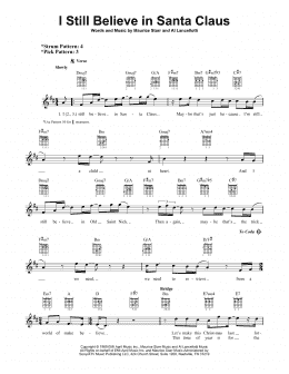 page one of I Still Believe In Santa Claus (Easy Guitar)