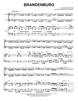 page one of Brandenburg (Instrumental Duet and Piano)