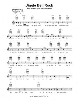 page one of Jingle Bell Rock (Easy Guitar)