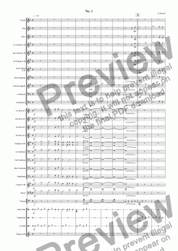 page one of Suite For Military Band (1st Mvt.)