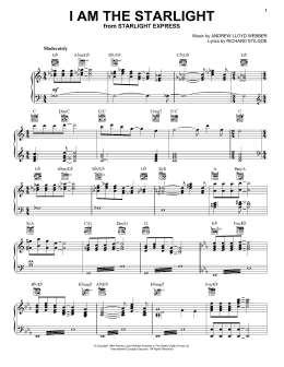 page one of I Am The Starlight (Piano, Vocal & Guitar Chords (Right-Hand Melody))