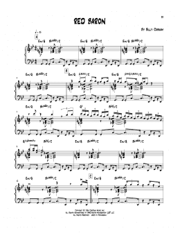 page one of Red Baron (Piano Transcription)