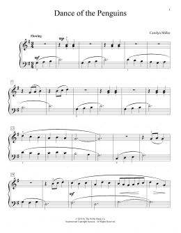 page one of Dance Of The Penguins (Educational Piano)