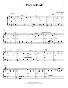 page one of Dance With Me (Educational Piano)