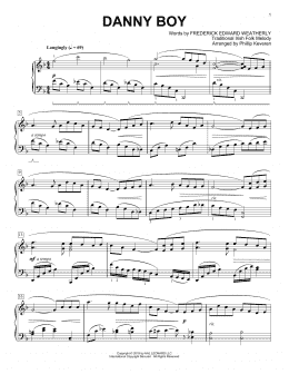 page one of Danny Boy [Classical version] (arr. Phillip Keveren) (Piano Solo)