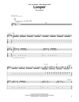 page one of Looper (Guitar Tab)