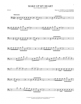 page one of Make Up My Heart (Cello Solo)