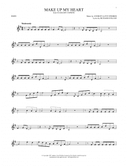 page one of Make Up My Heart (French Horn Solo)