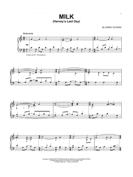 page one of Harvey's Last Day (Piano Solo)