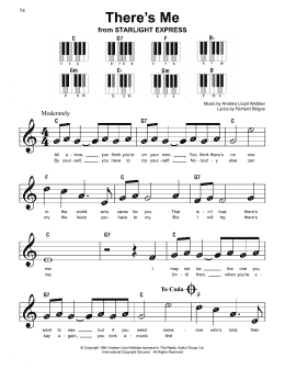 page one of There's Me (Super Easy Piano)