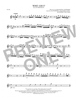 page one of Who Am I? (Flute Solo)