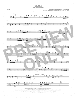 page one of Stars (Cello Solo)