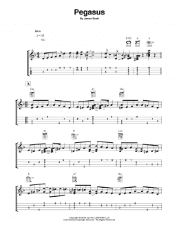 page one of Pegasus (arr. Fred Sokolow) (Easy Ukulele Tab)