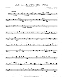 page one of Light At The End Of The Tunnel (Trombone Solo)