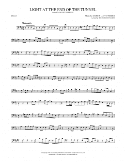 page one of Light At The End Of The Tunnel (Cello Solo)