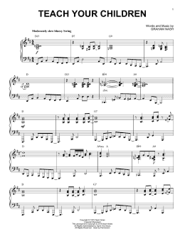 page one of Teach Your Children [Jazz version] (Piano Solo)
