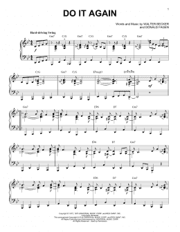 page one of Do It Again [Jazz version] (Piano Solo)
