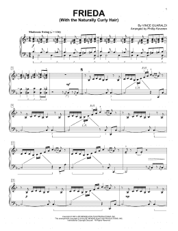 page one of Frieda (With The Naturally Curly Hair) (arr. Phillip Keveren) (Piano Solo)