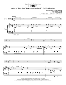 page one of Home (Easy Piano)